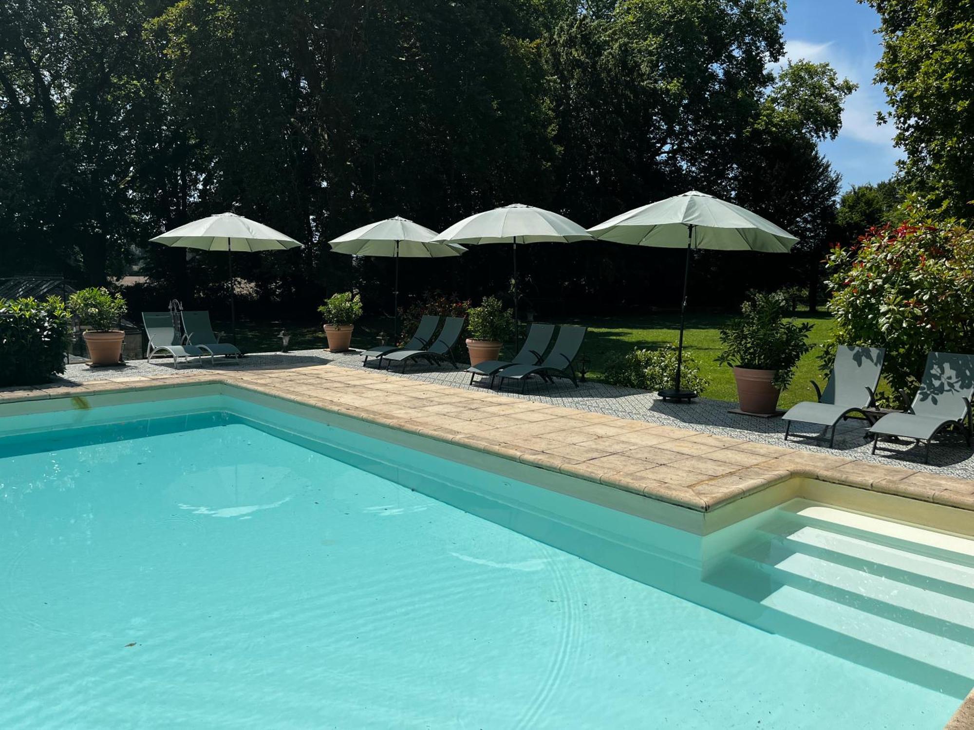 Le Bouquet Bleu Bed And Breakfast Siorac-en-Perigord Bagian luar foto